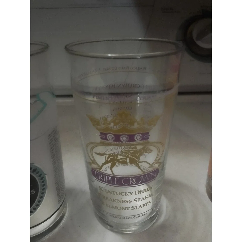 Lot Of 4 Kentucky Derby Drinking Shot Glasses